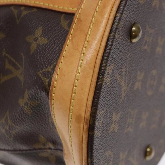 LOUIS VUITTON Monogram Bucket GM Shoulder Bag M42236 LV Auth 137558 - Picture 5 of 16